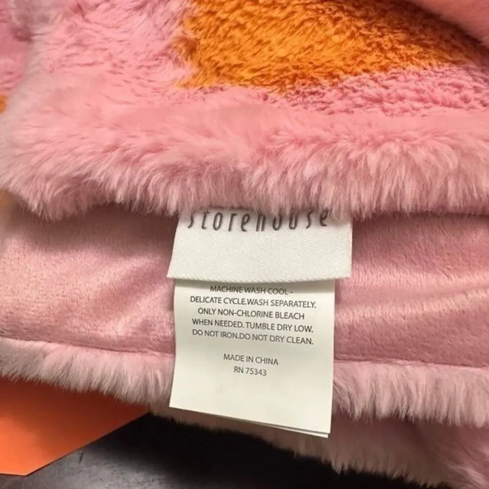 Halloween GHOSTS faux fur Throw Oversized blanket